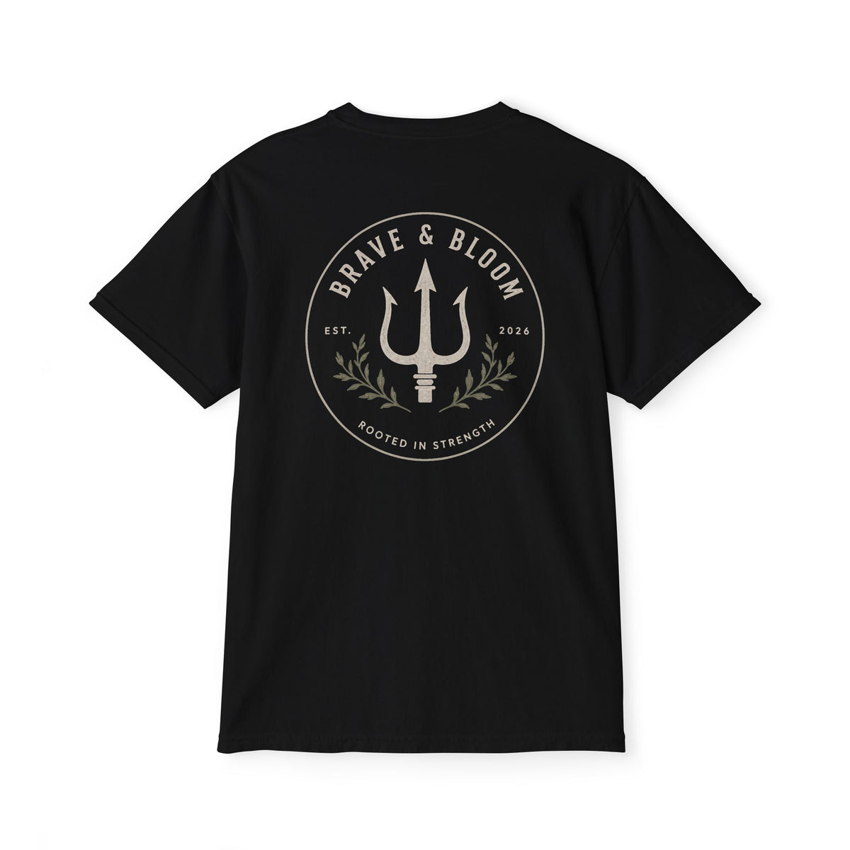 Men's Brave & Bloom Logo Pocket T-Shirt
