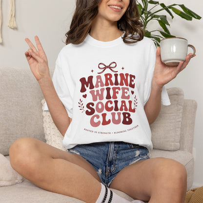 Marine Wife Social Club T-Shirt