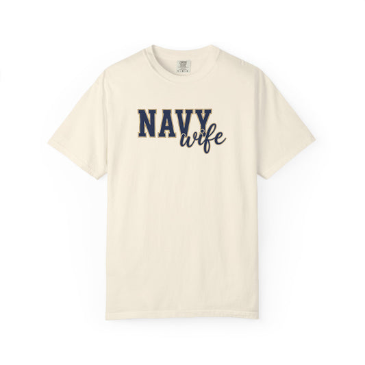 Navy Wife T-Shirt — Military Spouse Tee