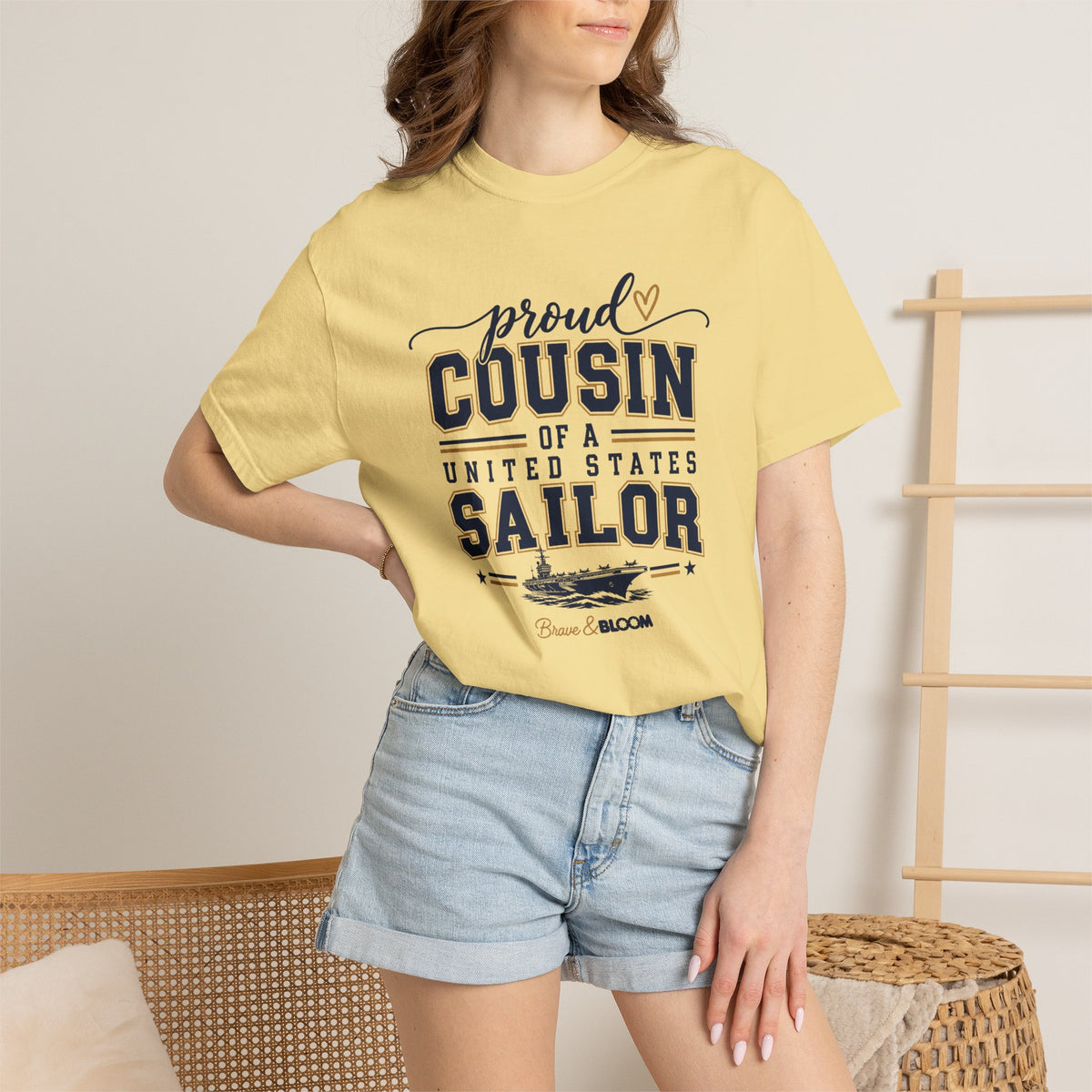 Proud Cousin of a United States Sailor T-Shirt