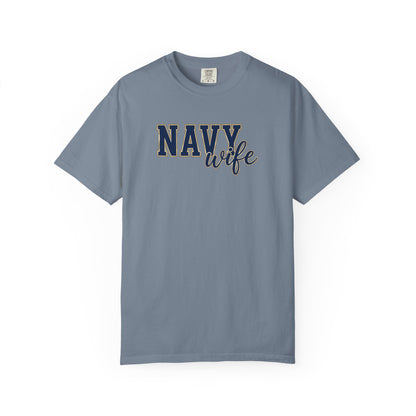 Navy Wife T-Shirt — Military Spouse Tee