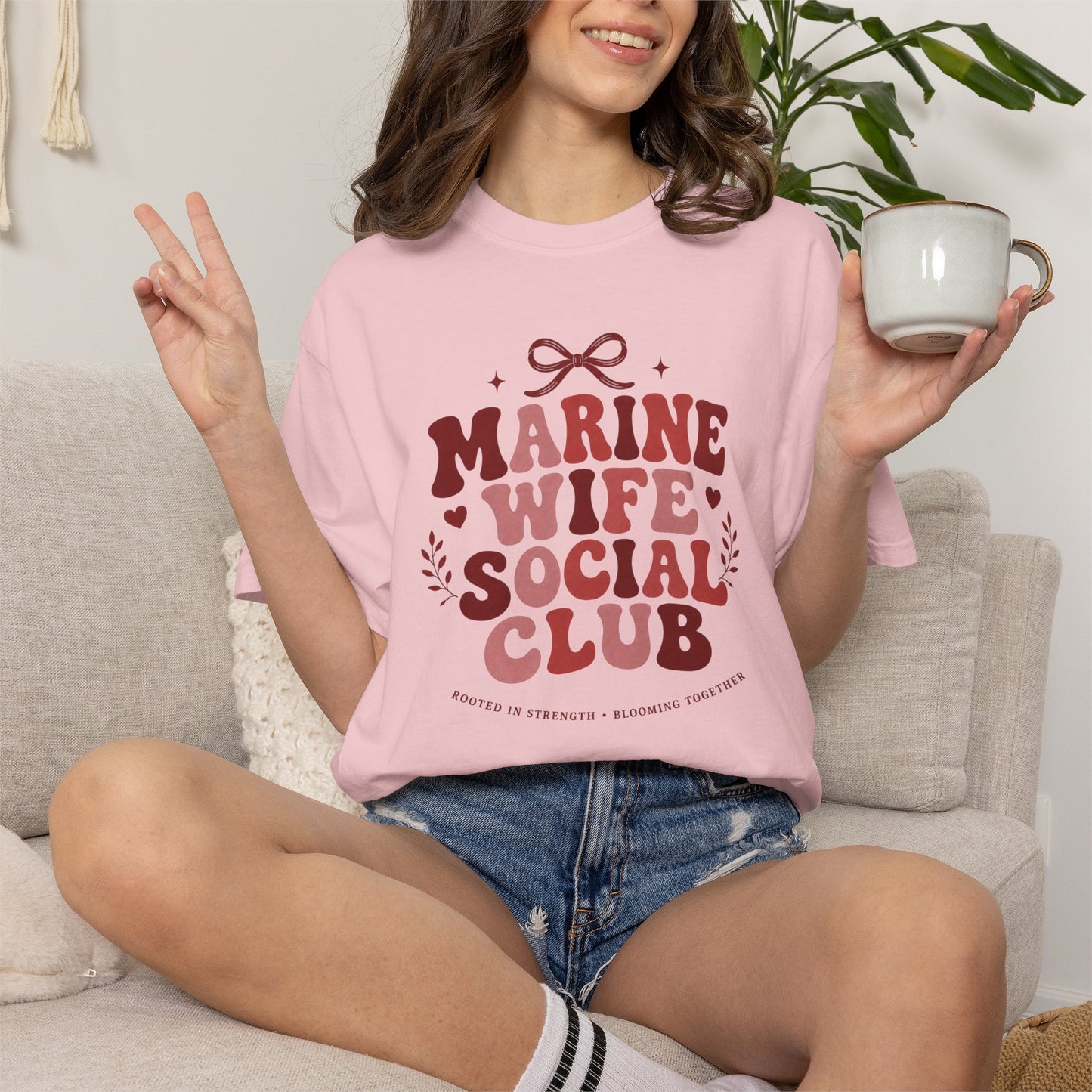 Marine Wife Social Club T-Shirt