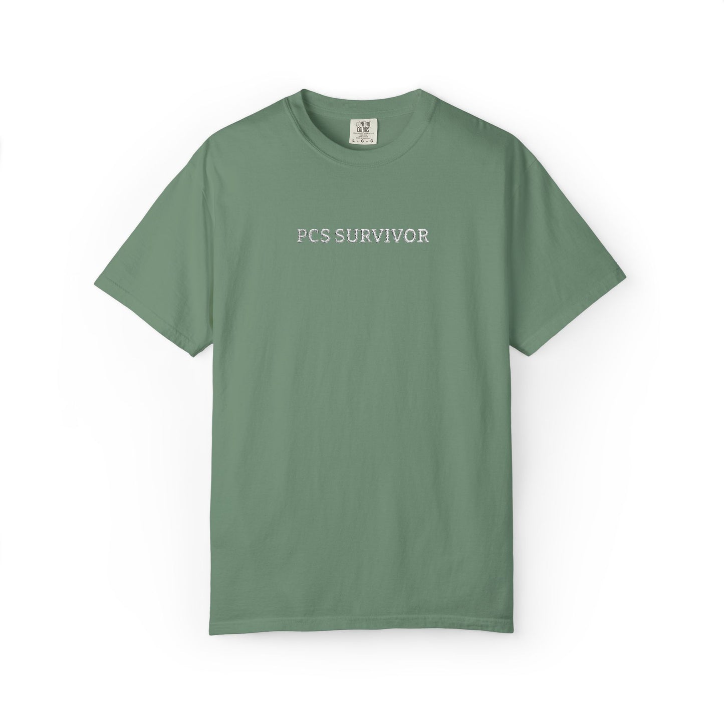PCS Survivor Embroidered T-Shirt