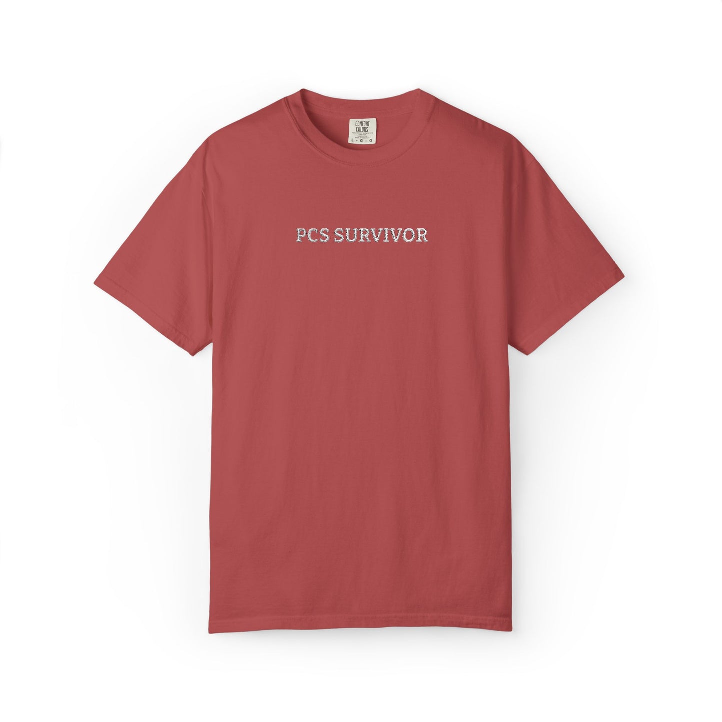 PCS Survivor Embroidered T-Shirt