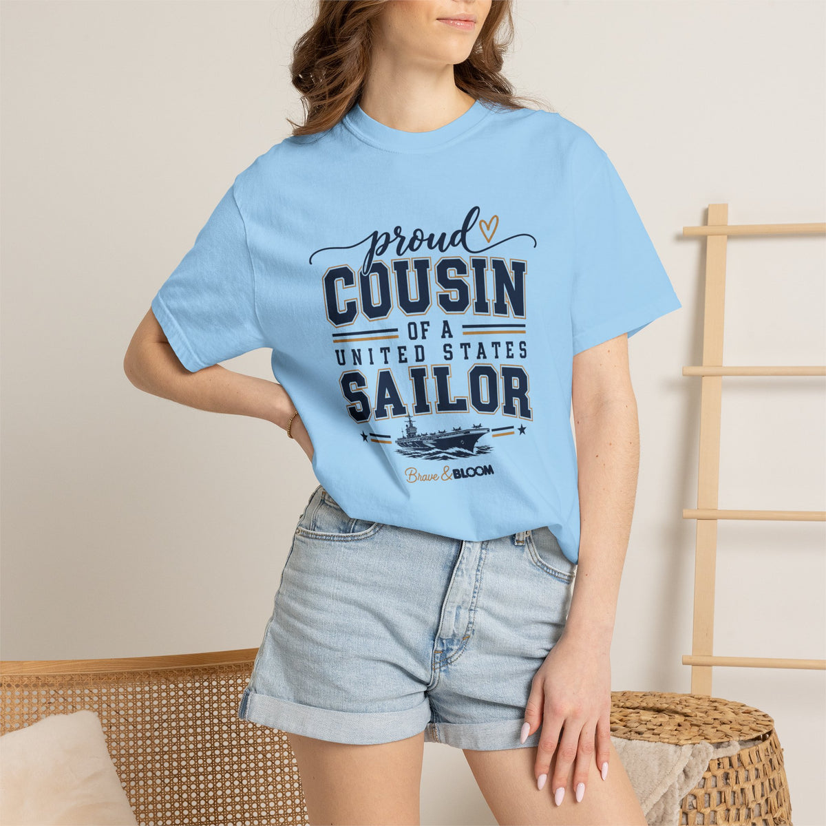 Proud Cousin of a United States Sailor T-Shirt
