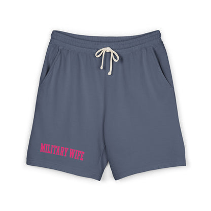 Unisex Garment-Dyed Lightweight Fleece Sweat Shorts