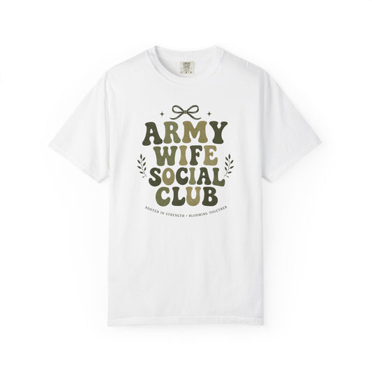 Army Wife Social Club T-Shirt