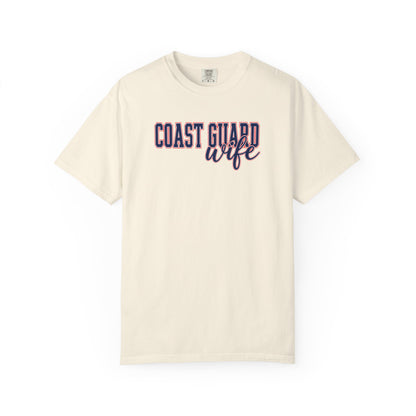 Coast Guard Wife T-Shirt — Military Spouse Tee
