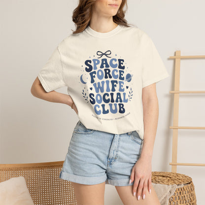 Space Force Wife Social Club T-Shirt