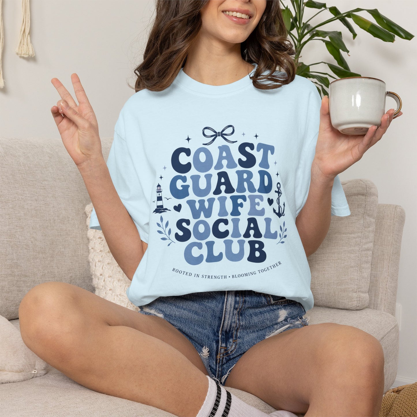Coast Guard Wife Social Club T-Shirt