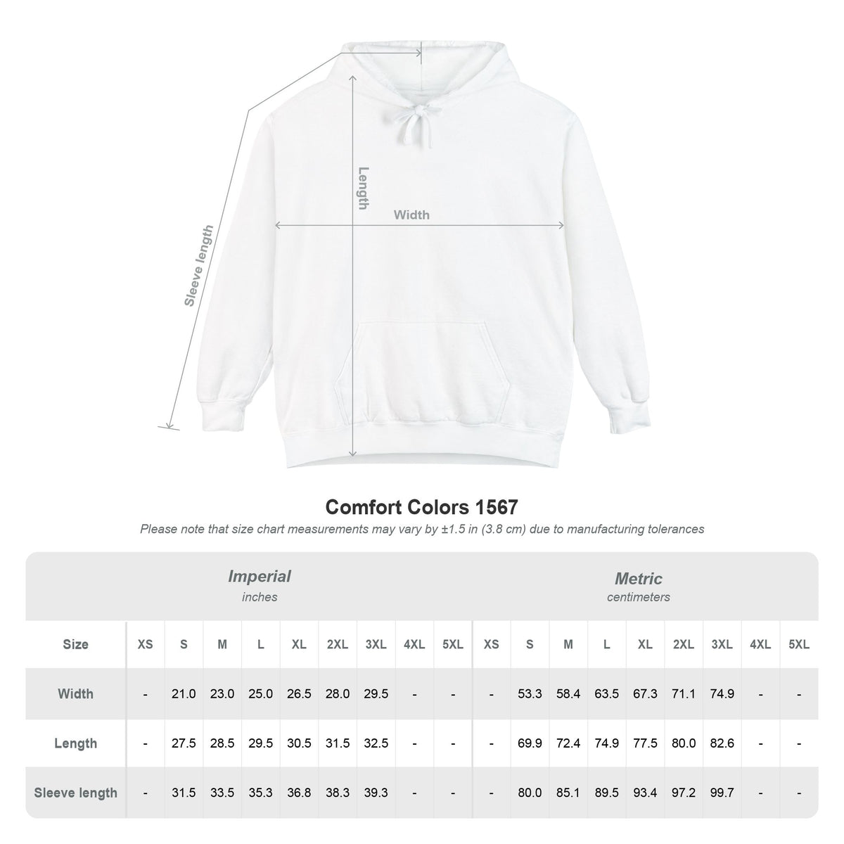 Military Wife Pink Lettering Comfort Colors® Hoodie