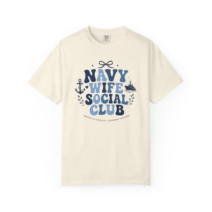 Navy Wife Social Club T-Shirt