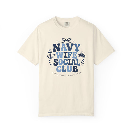 Navy Wife Social Club T-Shirt