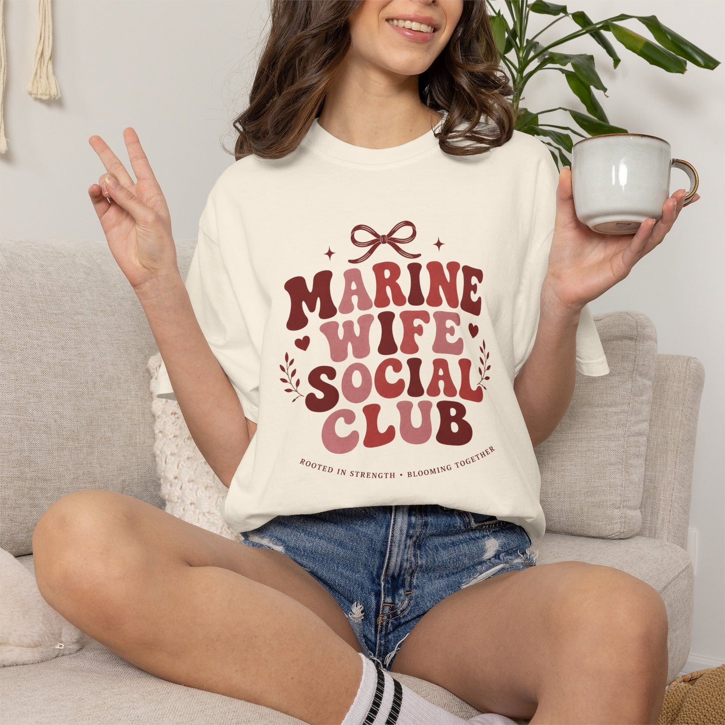 Marine Wife Social Club T-Shirt