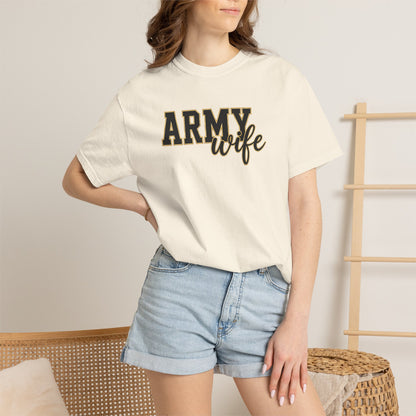 Army Wife T-Shirt — Military Spouse Tee