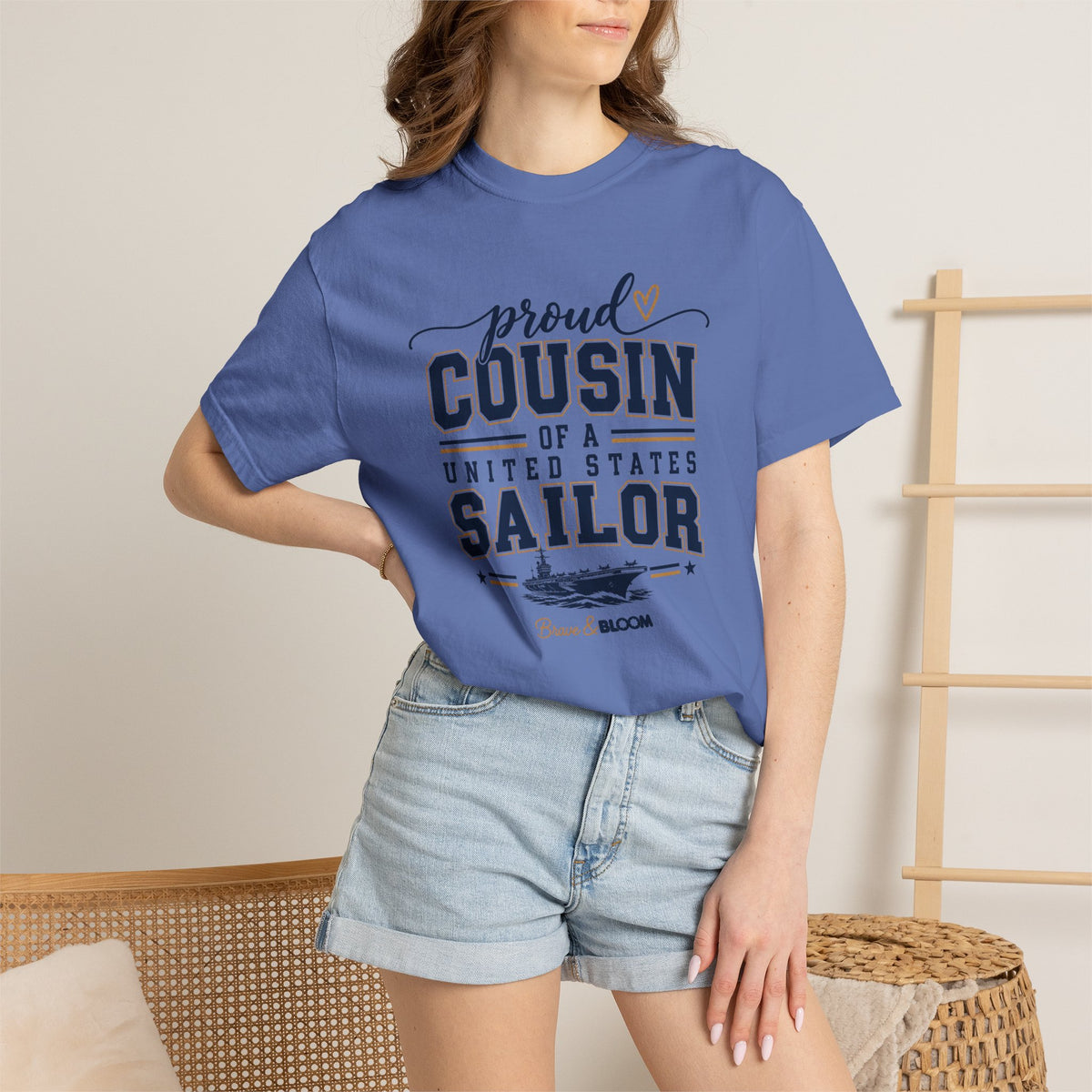 Proud Cousin of a United States Sailor T-Shirt