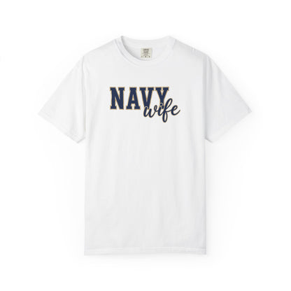 Navy Wife T-Shirt — Military Spouse Tee