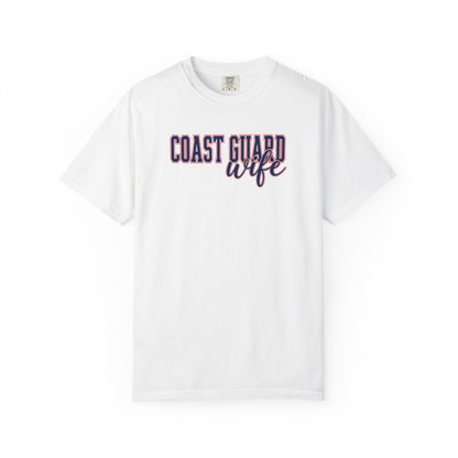 Coast Guard Wife T-Shirt — Military Spouse Tee