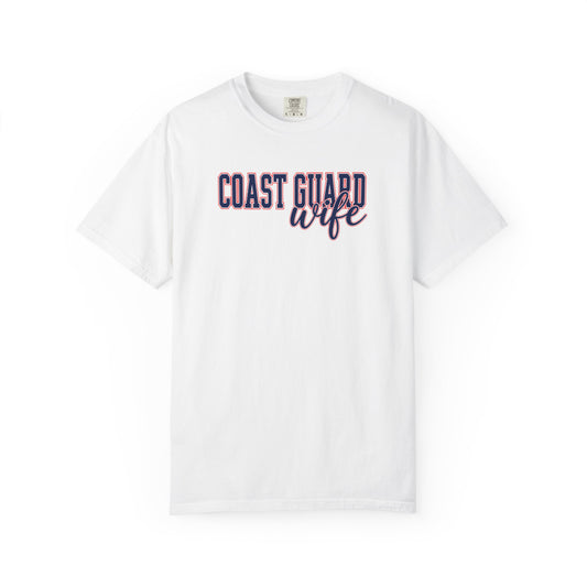 Coast Guard Wife T-Shirt — Military Spouse Tee